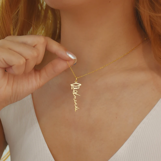 Personalized Graduate's Namer Necklace