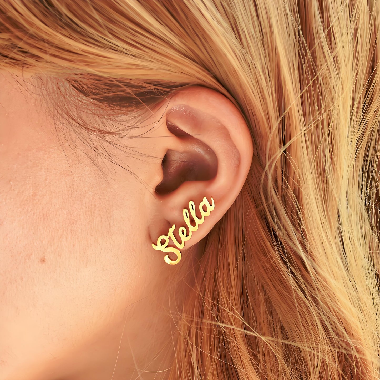 Personalized Name Earrings