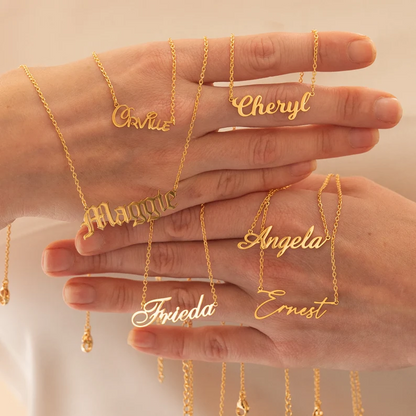 Personalized Arabic Name Necklace