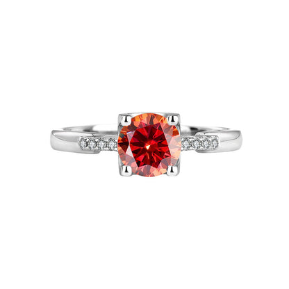 Bague Moissanite princesse Chuxue 1ct