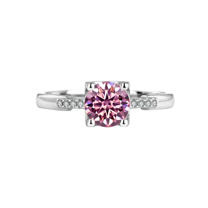 Bague Moissanite princesse Chuxue 1ct