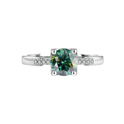 Bague Moissanite princesse Chuxue 1ct