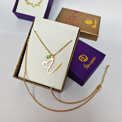 Customized Love Letter Necklace