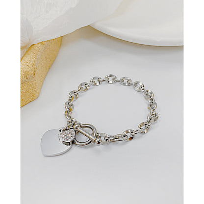 Personalized  Bracelet 'OT' Clasp