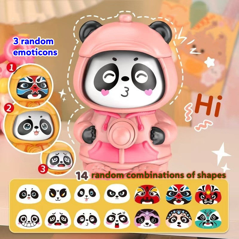 Panda Face-Changing Doll