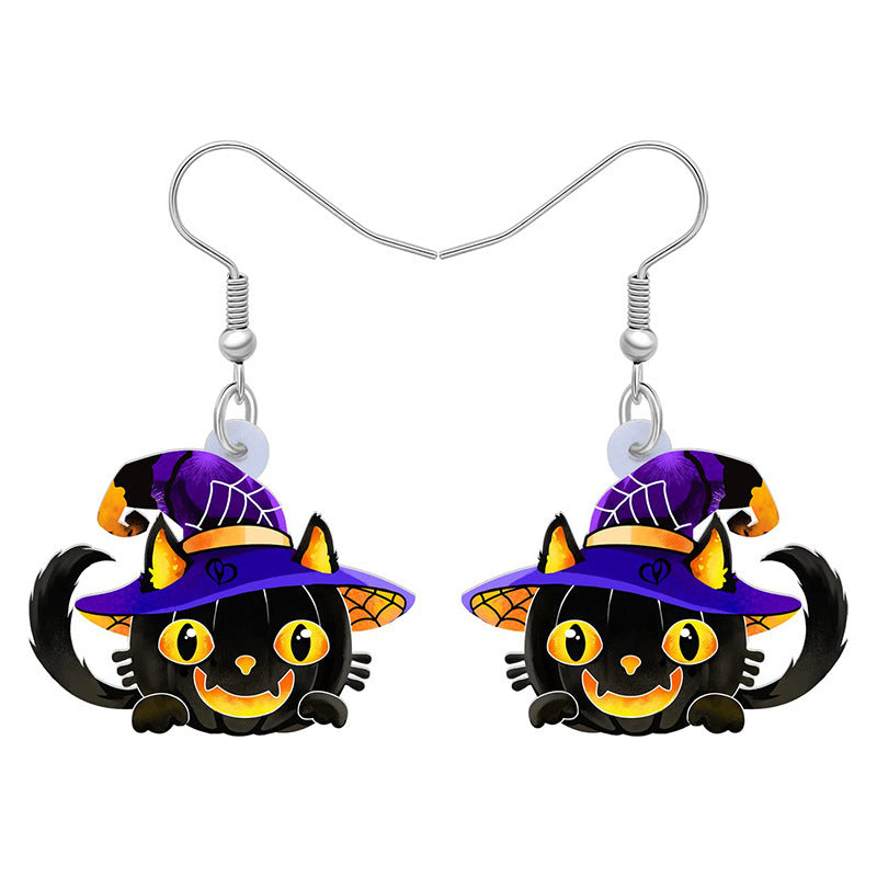 Halloween themed earrings