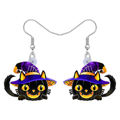 Halloween themed earrings