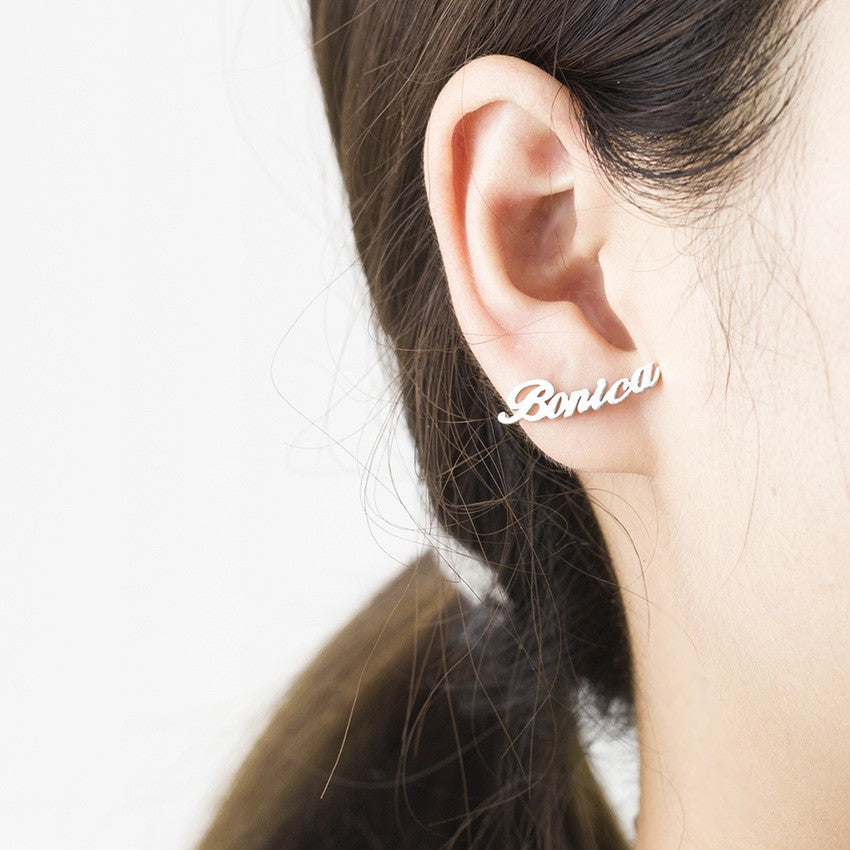 Personalized Name Earrings