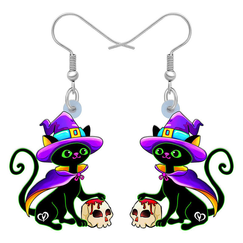 Halloween themed earrings