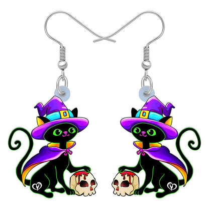 Halloween themed earrings