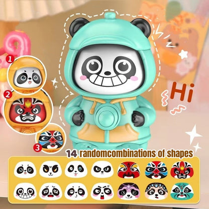 Panda Face-Changing Doll