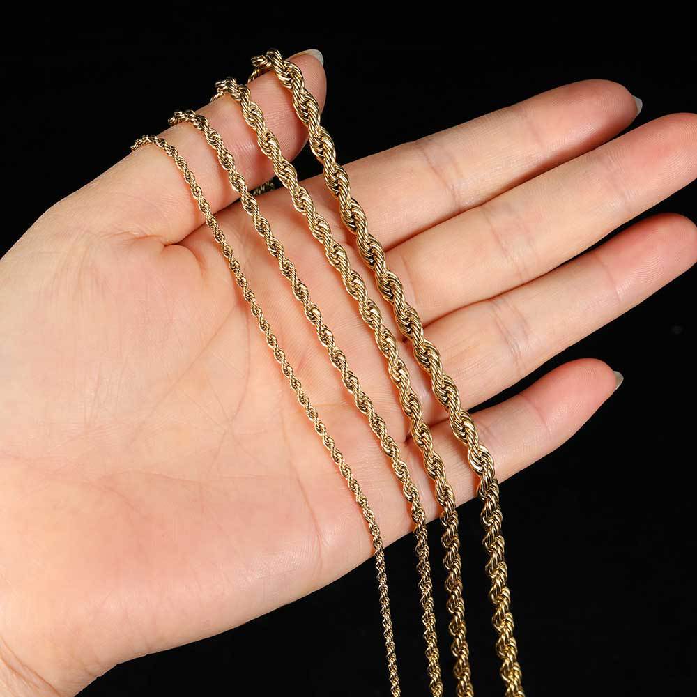 Twisted Gold-plated Necklace