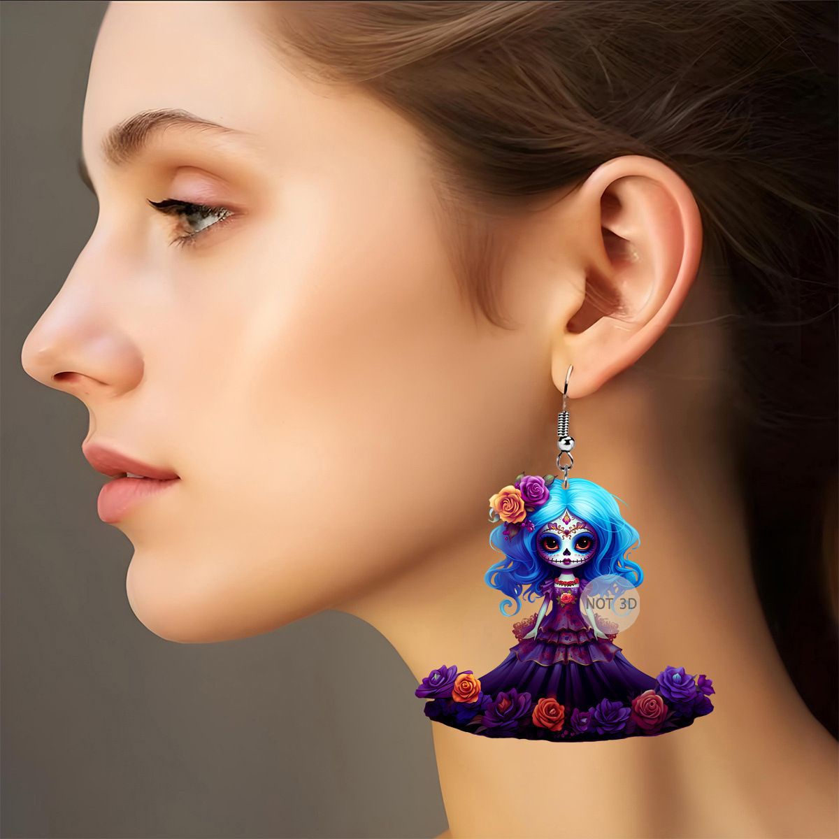 Halloween themed earrings