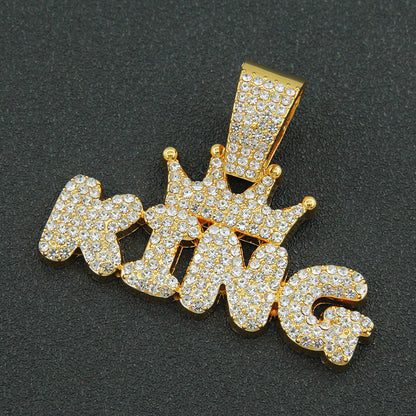 King Crown Cuban Chain Necklace