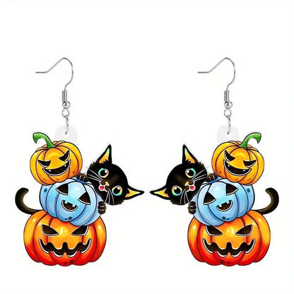 Halloween themed earrings