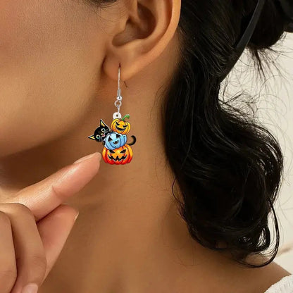 Halloween themed earrings