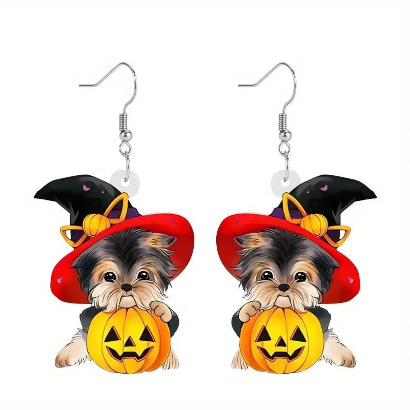 Halloween themed earrings