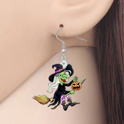 Halloween themed earrings