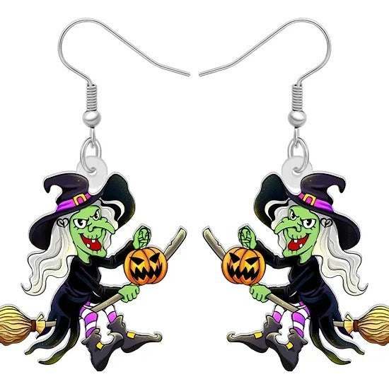 Halloween themed earrings