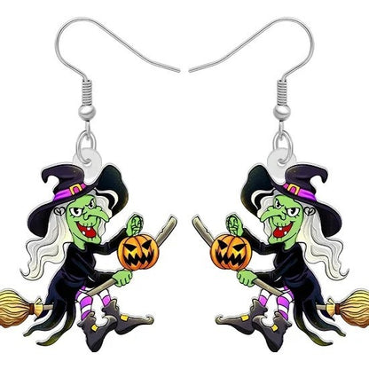 Halloween themed earrings