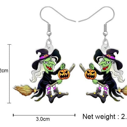 Halloween themed earrings