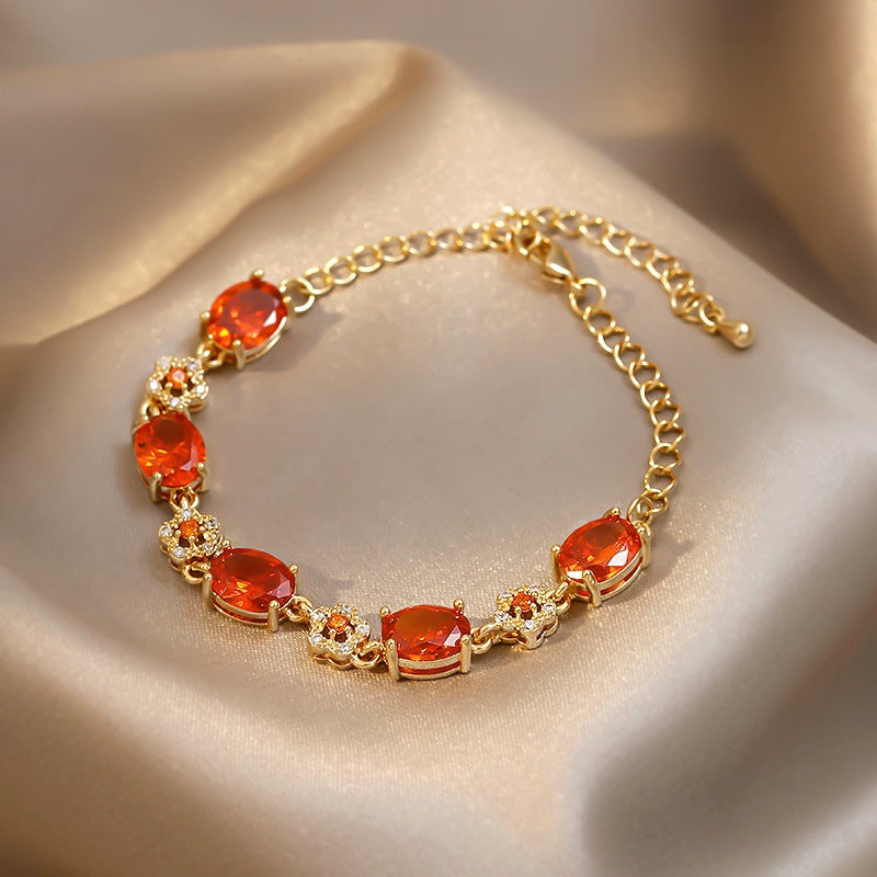 Elegant and Personalized Zircon Bracelet